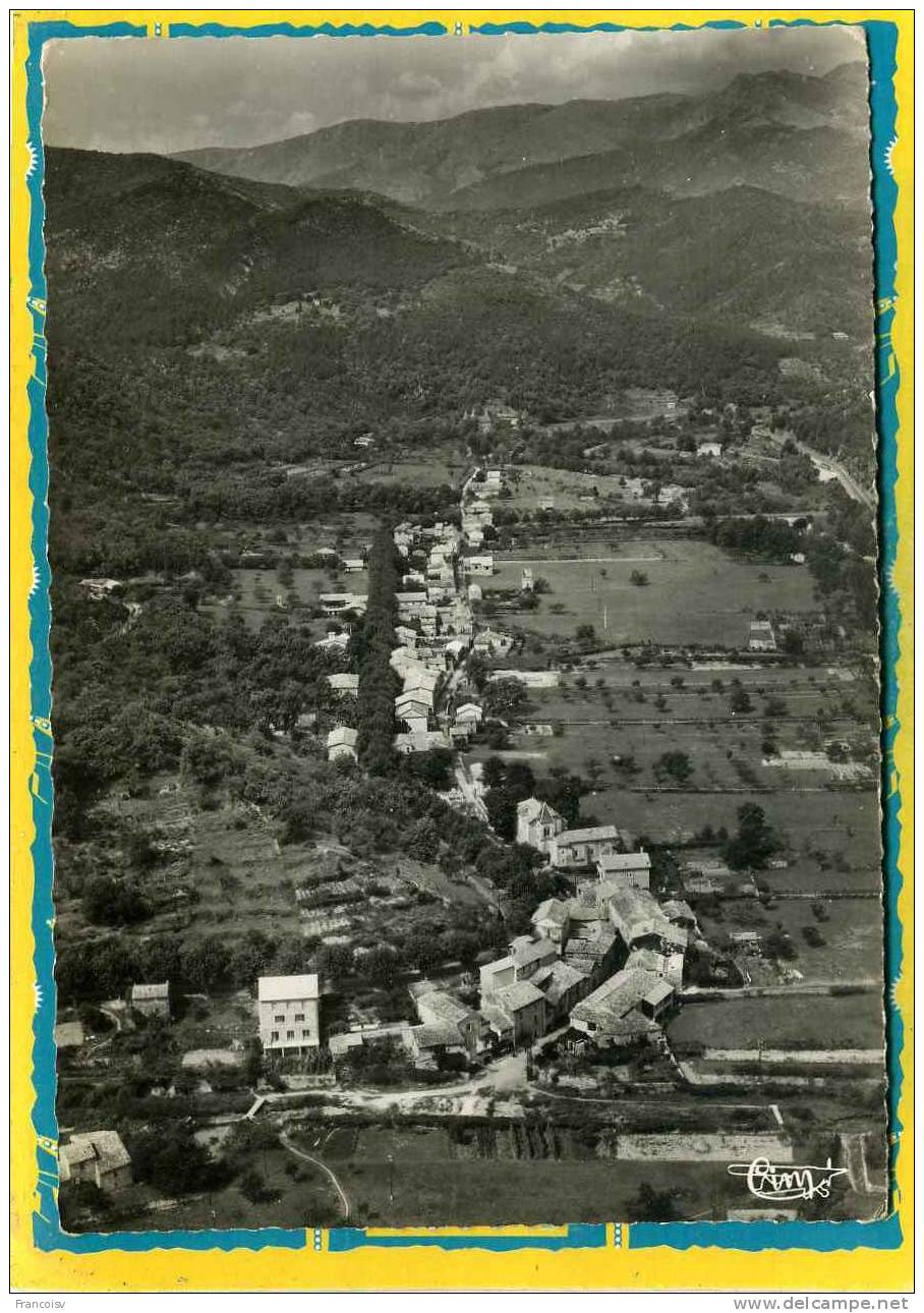 Chamborigaud, Vue Aérienne, 1-Generale, Enfilade Du Village ..edit Cim N°1 - Chamborigaud