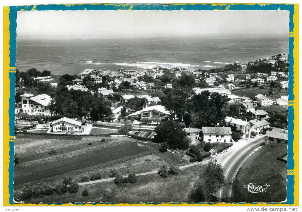 Guethary Vue Panoramique Aerienne Edit Cim N° 210-40A Posté 1964 - Guethary