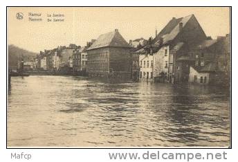 NAMUR : La Sambre - Inondations 1925-1926 - Catastrophes