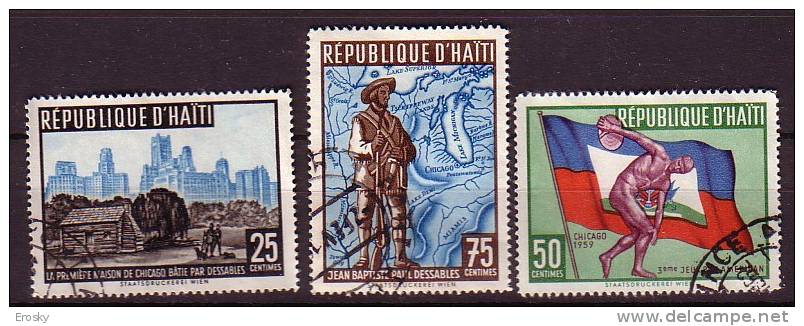 G1445 - HAITI Yv N°420/22 SPORT - Haiti