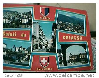 SUISSE SVIZZERA - CHIASSO TICINO VEDUTE E CONFINE VB1973 BO15709 - Chiasso