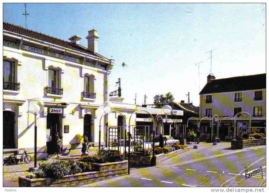 Carte Postale 91. Savigny  La Gare  Trés Beau Plan - Savigny Sur Orge