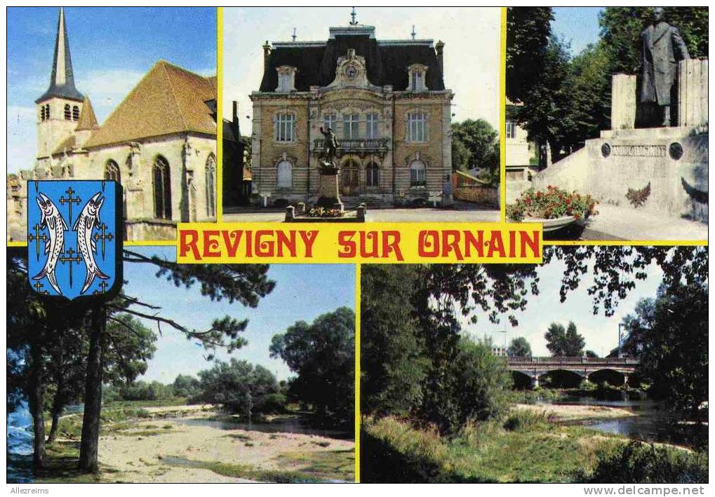 CPM 55 : REVIGNY Sur ORNAIN   Multi Vues 1       A VOIR !!!! - Revigny Sur Ornain