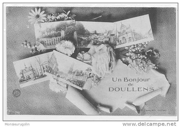 80 )) Un Bonjour De DOULLENS, Multivues, - Doullens