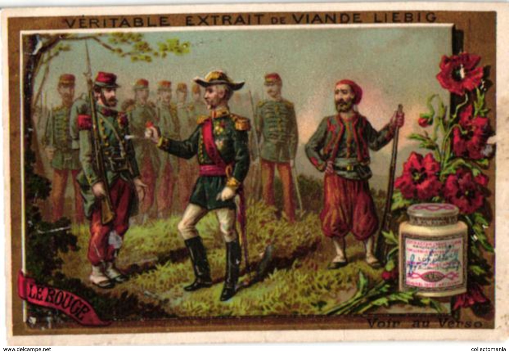 170 Couleurs, Colors COMPL. Serie 7 Chromo Litho Trade  Cards  LIEBIG Nr 170  Belgian Edition 6 Cartes +1 French Card - Liebig
