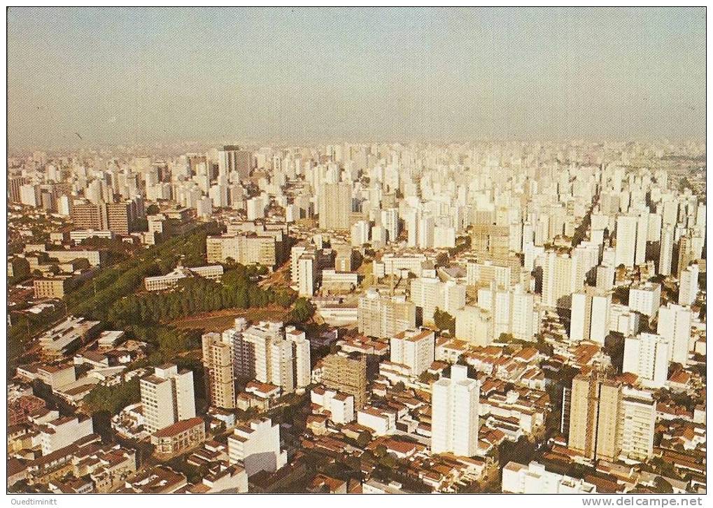 Brésil.Sao Paulo . Belle Cpsm Années.70.  Vue Aérienne. - São Paulo