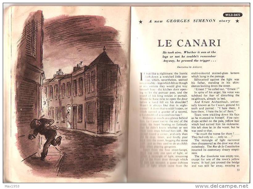 "Le Canari" By Georges Simenon In Lilliput - February-March 1952 - [La Révolte Du Canari] En Anglais - Simenon