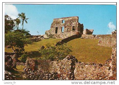 CP - PHOTO - MARTINIQUE - TRINITE - PRESQU'ILE DE LA CARAVELLE - RUINES DU CHATEAU DUBUC - 331 - La Trinite