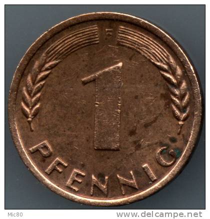 Allemagne 1 Pfennig 1950 F Ttb - 1 Pfennig