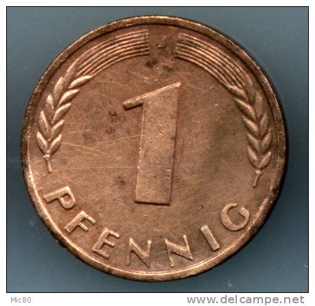 Allemagne 1 Pfennig 1950 J Ttb - 1 Pfennig