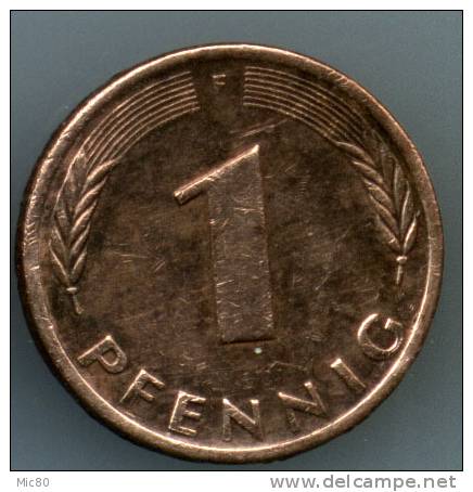 Allemagne 1 Pfennig 1978 F Ttb - 1 Pfennig