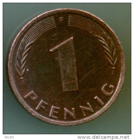 Allemagne 1 Pfennig 1979 F Ttb/sup - 1 Pfennig