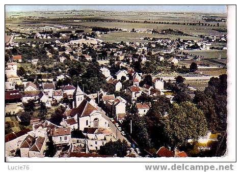 MONTSOULT - Vue Générale - L´église   - En Avion Au Dessus De.......... -   N°  4 K - Montsoult