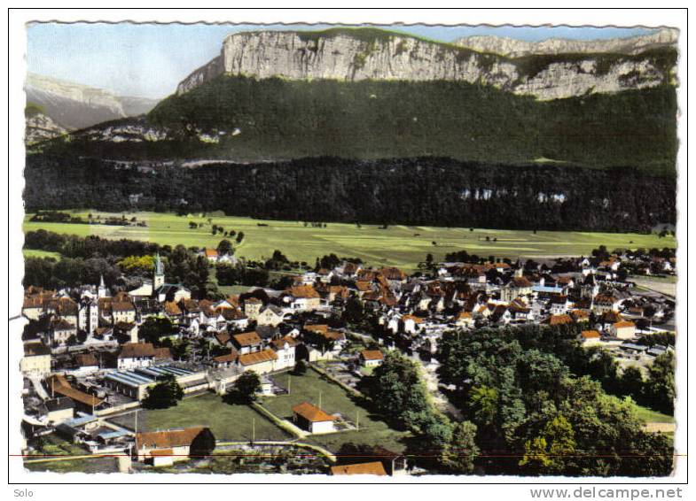 LES ECHELLES - ENTRE DEUX GUIERS - Vue Générale Aérienne Et Montagnes De Chartreuse - Les Echelles