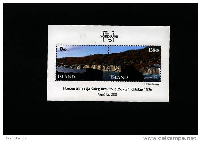 ICELAND/ISLAND - 1996  NORDIA  EXPO  MS   MINT NH - Altri & Non Classificati