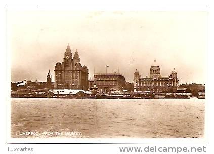 LIVERPOOL FROM THE MERSEY. - Liverpool