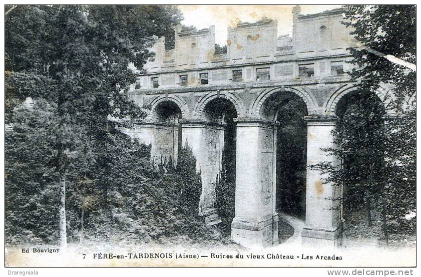 Fère-en-Tardenois - Ruines Du Vieux Château - Les Arcades - Fere En Tardenois