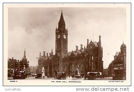 10538-2.  THE TOWN HALL . MANCHESTER .   /  ROTARY PHOTO E.C. - Manchester