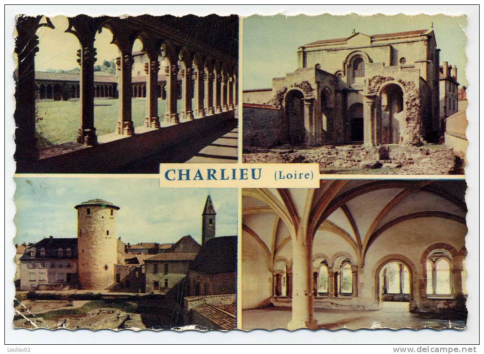 42 - CHARLIEU - Bord Dentelé - Charlieu