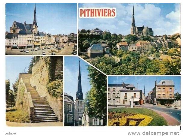 Z1433 - CPM De PITHIVIERS, Multivues.1987. - Pithiviers
