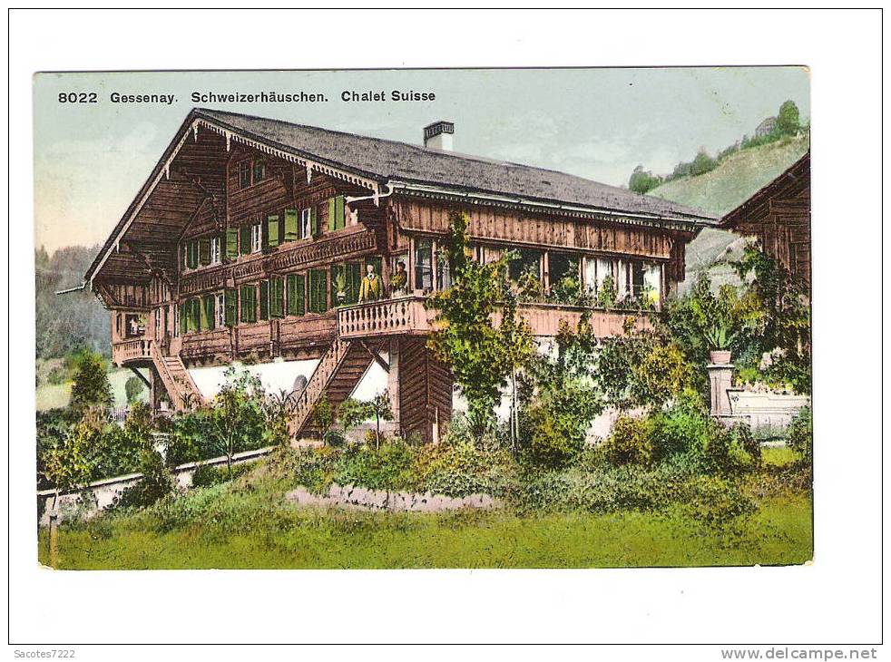 GESSENAY  SCHWEIZERHAUSCHEN - CHALET SUISSE - - Gessenay