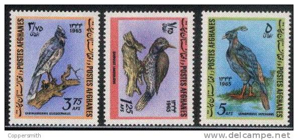 (001) Afghanistan  Birds / Oiseaux / Vögel / Vogels  ** / Mnh  Michel 939-941 - Afghanistan