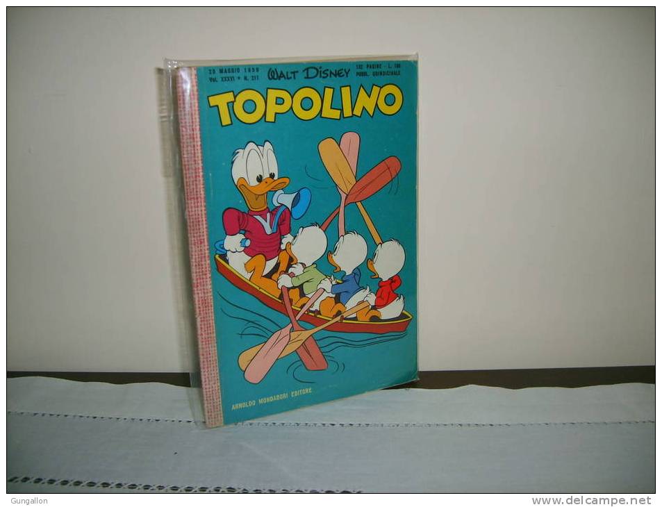 Topolino(Mondadori 1959) N. 211 - Disney