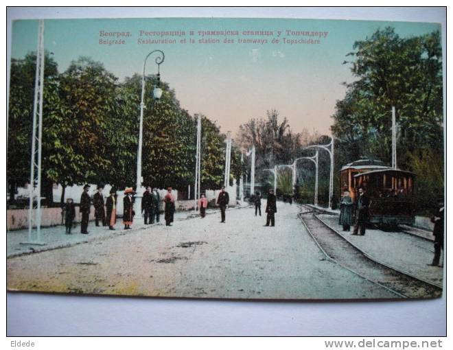 Restauration Et La Station De Tramways De Topschidere Belgrade - Serbie