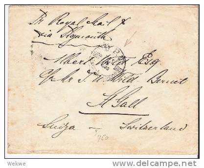 Ec020a/  ECUADOR - Präsident Rocafuerte 1895, Schweiz (Seebeckdrucke) RRR - Ecuador