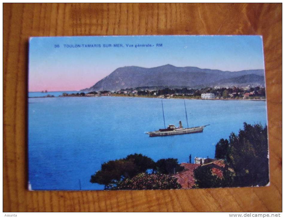 Toulon Tamaris Sur Mer - Vue Générale - Bateau En Mer - Tamaris