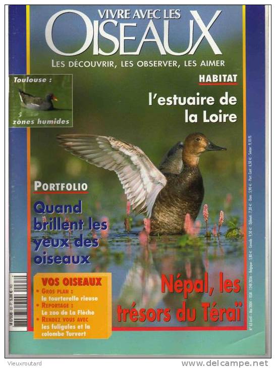 VIVRE AVEC LES OISEAUX, N° 63 - AVRIL / MAI 2004 - Animaux