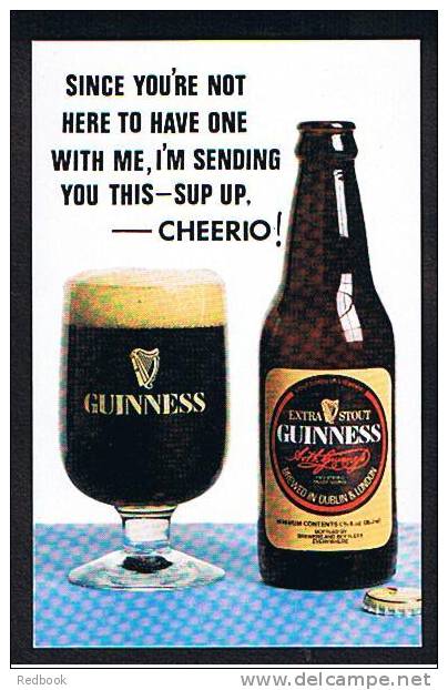 Bamforth Advertising Postcard Guinness Drinking Alcohol Theme - Ref 276 - Advertising