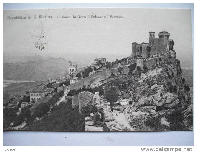 La Rocca , La Pieve, Il Palazzo E L'Ospedale - Saint-Marin