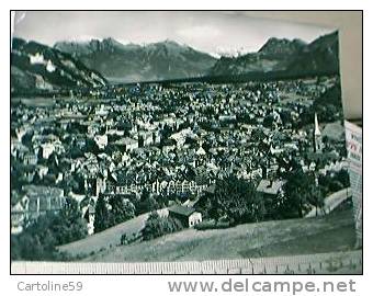 SVIZZERA SUISSE SWITZERLAND CHUR - Gegen Das Rheintal Mit Dem Falknis, Piz Vilan Und Scesaplana V1960? BO15955 - Coire