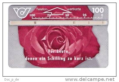 Austria - Österreich - Für Leute ... - Rose - Flower - 208A - ANK 35 - Autriche