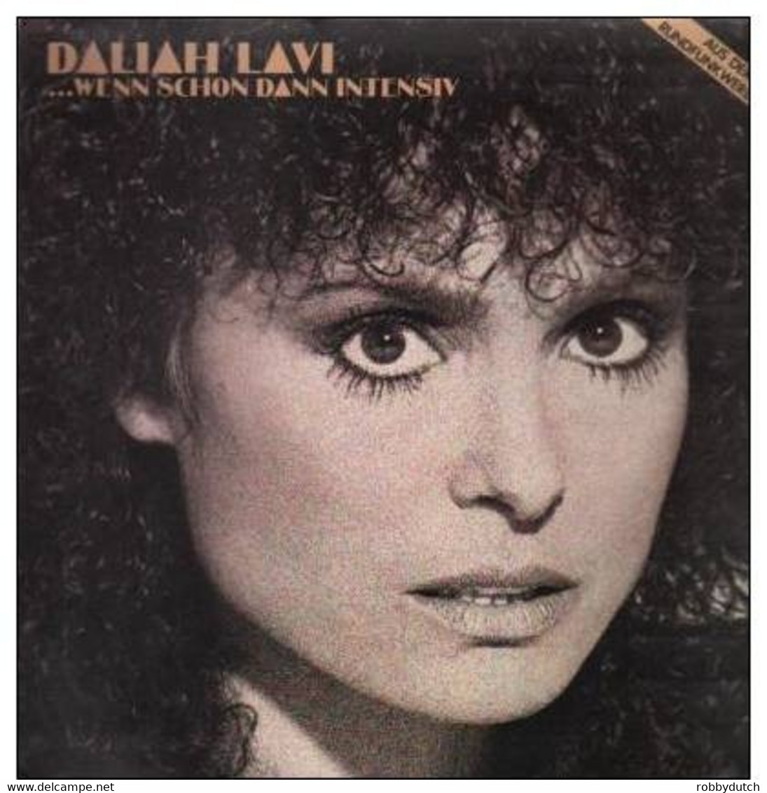 * LP * DALIAH LAVI - ...WENN SCHON DANN INTENSIV (1983 Ex-!!!) - Sonstige - Deutsche Musik