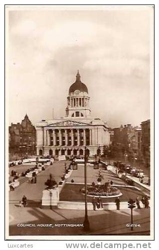 COUNCIL HOUSE. NOTTINGHAM .  G. 2154. - Nottingham