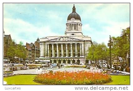 COUNCIL HOUSE AND CITY SQUARE .  NOTTINGHAM . - Nottingham