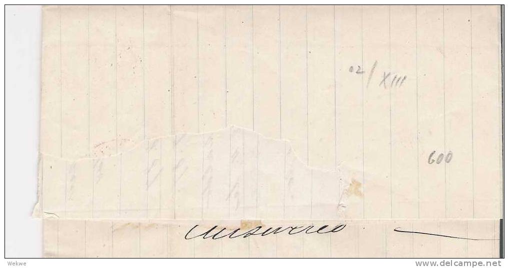 Ecu088 ECUADOR - /Cuenca 1876-N.Y., Paid All. Michel 6 ( 1 R.) (Brief, Cover, Letter, Lettre) - Ecuador