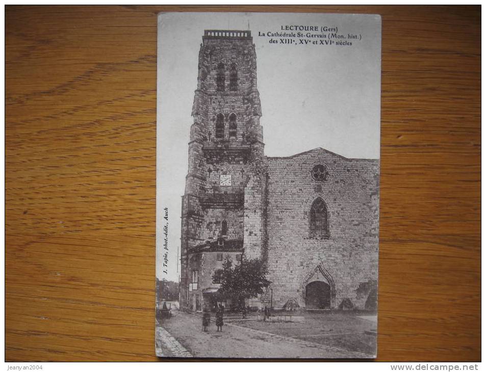 CPA Lectoure Condom Gers 32 Midi Pyrénées Cathédrale Saint Gervais - Lectoure