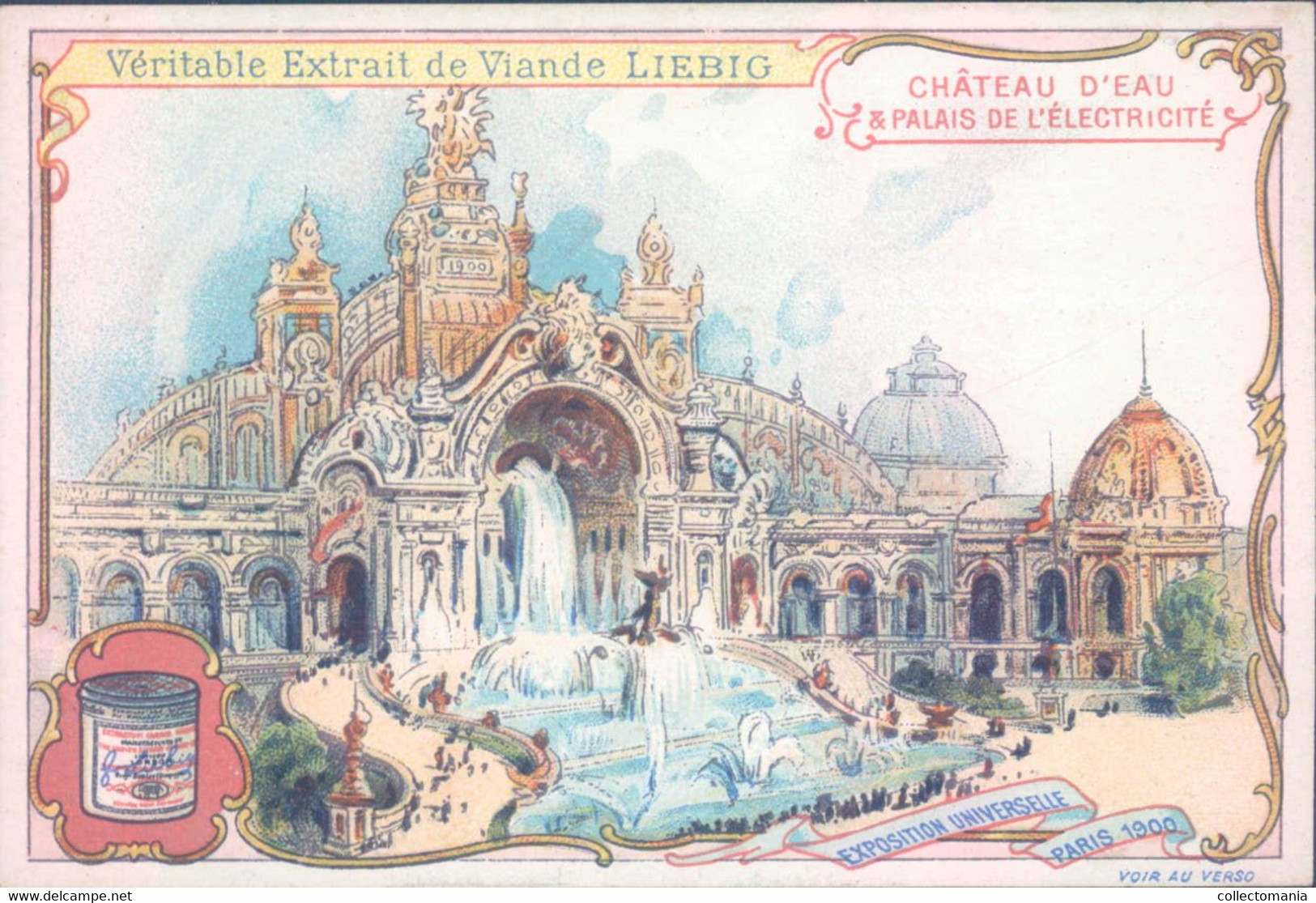 0624 Exposition Universelle Paris 1900 - Liebig Complete  6 Card Set VG Chromo Litho Cards - Liebig