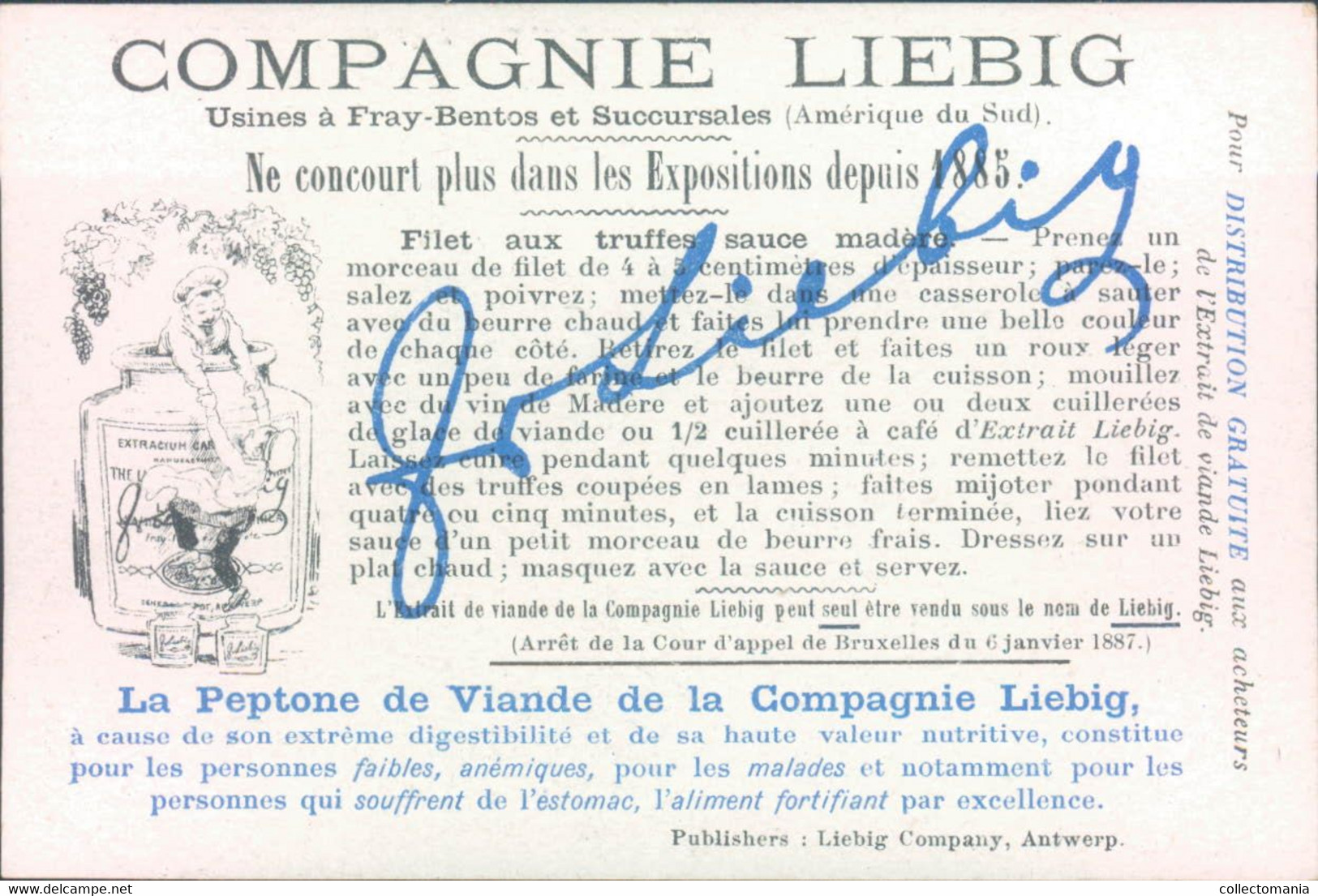 0624 Exposition universelle Paris 1900 - Liebig complete  6 card set VG chromo litho cards