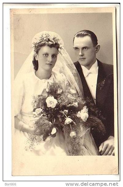 GOOD OLD Photo / Postcard - Wedding - Matrimonios
