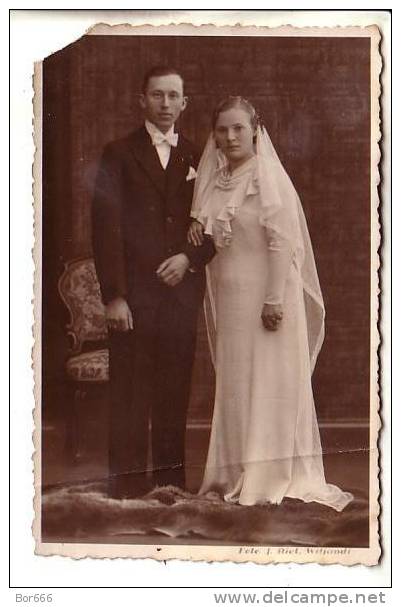 GOOD OLD Photo / Postcard - Wedding - Huwelijken