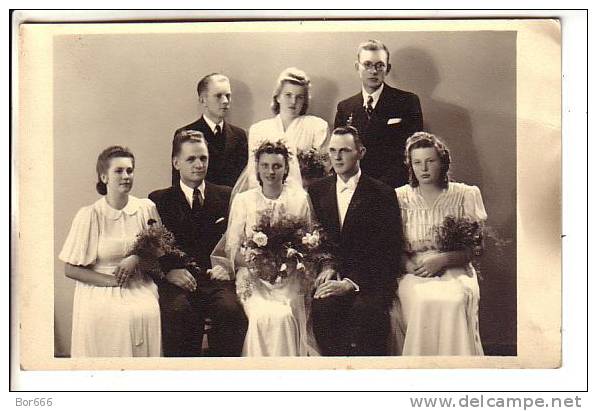 GOOD OLD Photo / Postcard - Wedding - Noces