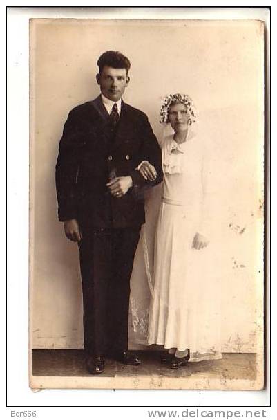 GOOD OLD Photo / Postcard - Wedding - Nozze