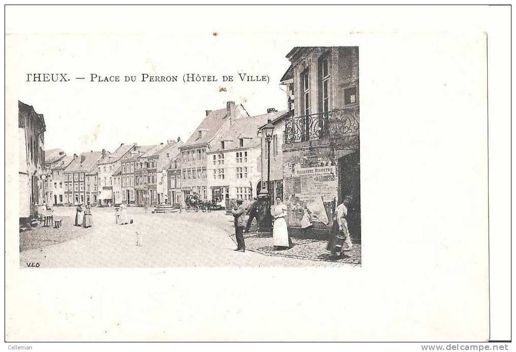 Theux Place Du Perron Animé (b1358) - Theux