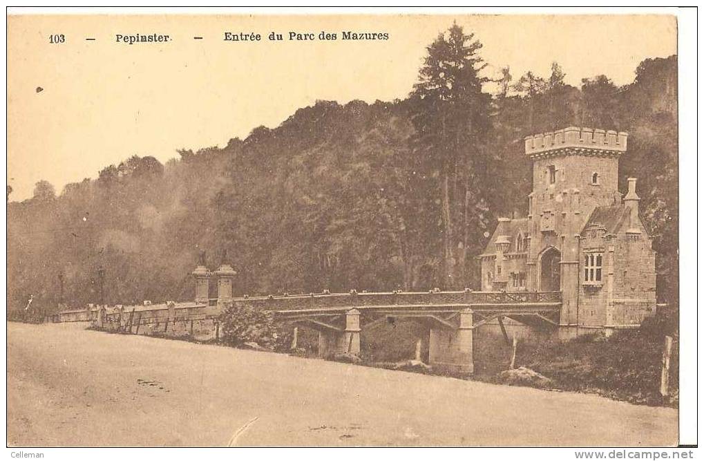 Pepinster Entree Du Parc Des Mazures (b1380) - Pepinster