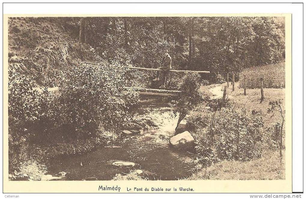 Malmedy Le Pont Du Diable Sur La Warche (b1388) - Malmedy