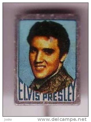 ELVIS PRESLEY ( Yugoslavian Rare Pin ) Rock Music Musique Musik Musica Musical ( Born In Tupelo, Mississippi , USA  ) - Musica